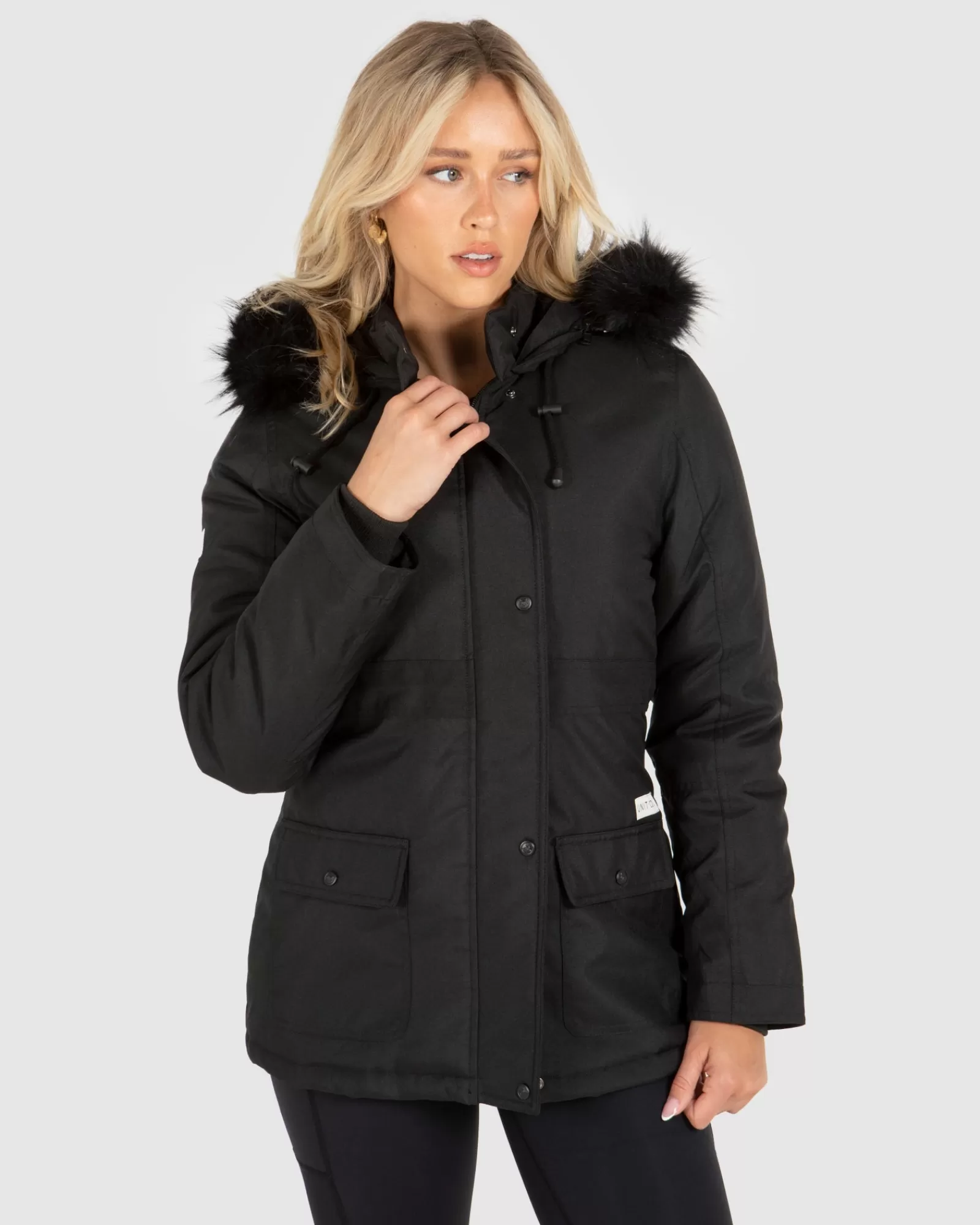 Unit Clothing UNIT Aspect Ladies Jacket BLACK Discount