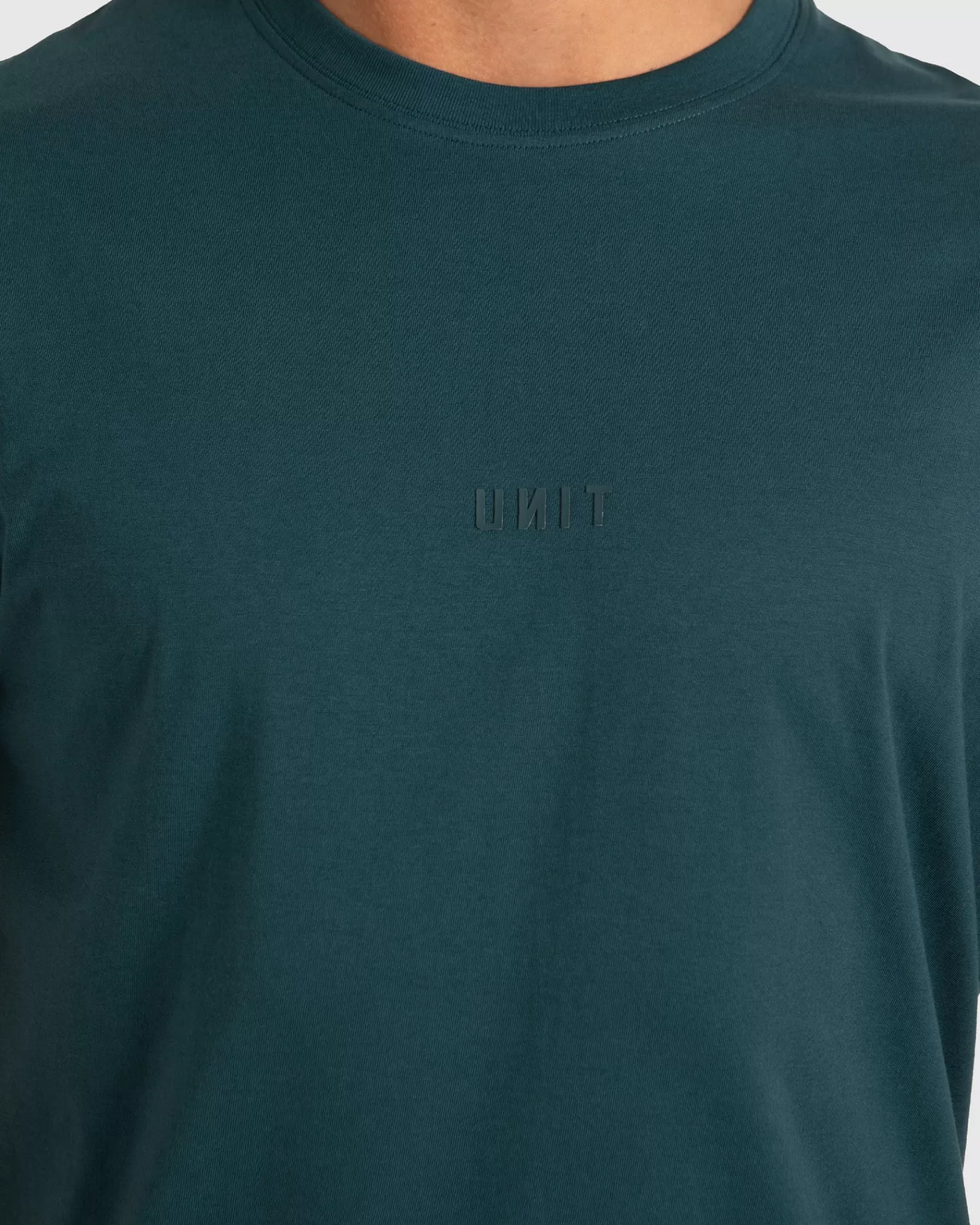 Unit Clothing UNIT Central Mens T-Shirt DK TEAL Best