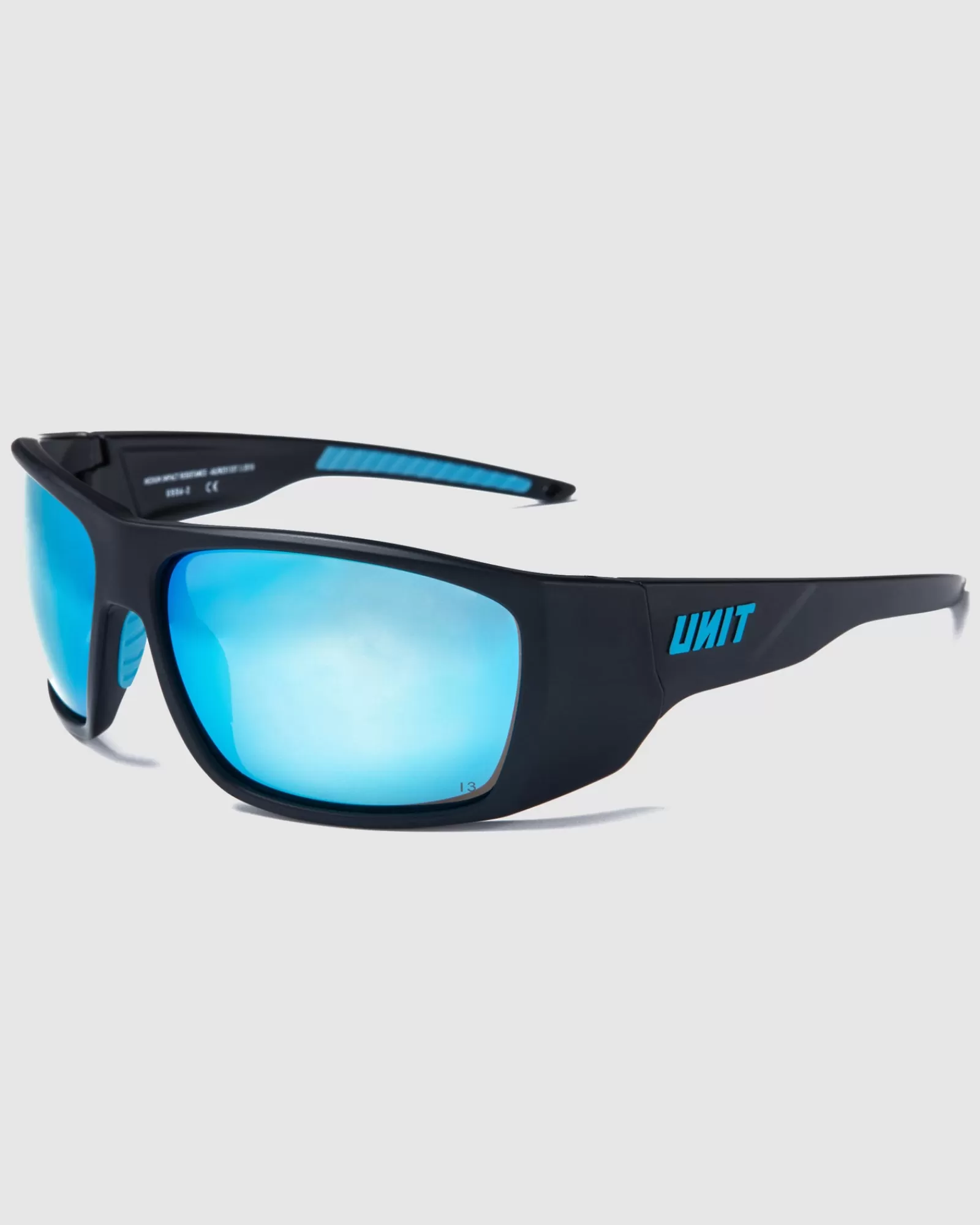 Unit Clothing UNIT Combat - Medium Impact Safety Sunglasses - BLUE Outlet