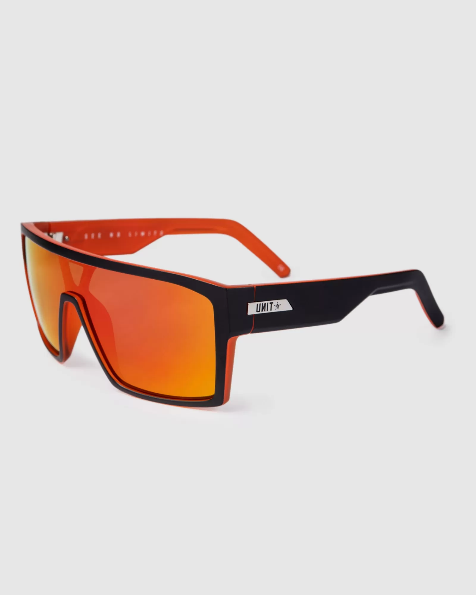 Unit Clothing UNIT Command Sunglasses - Matte Black Orange Polarised MB ORANGE Best Sale