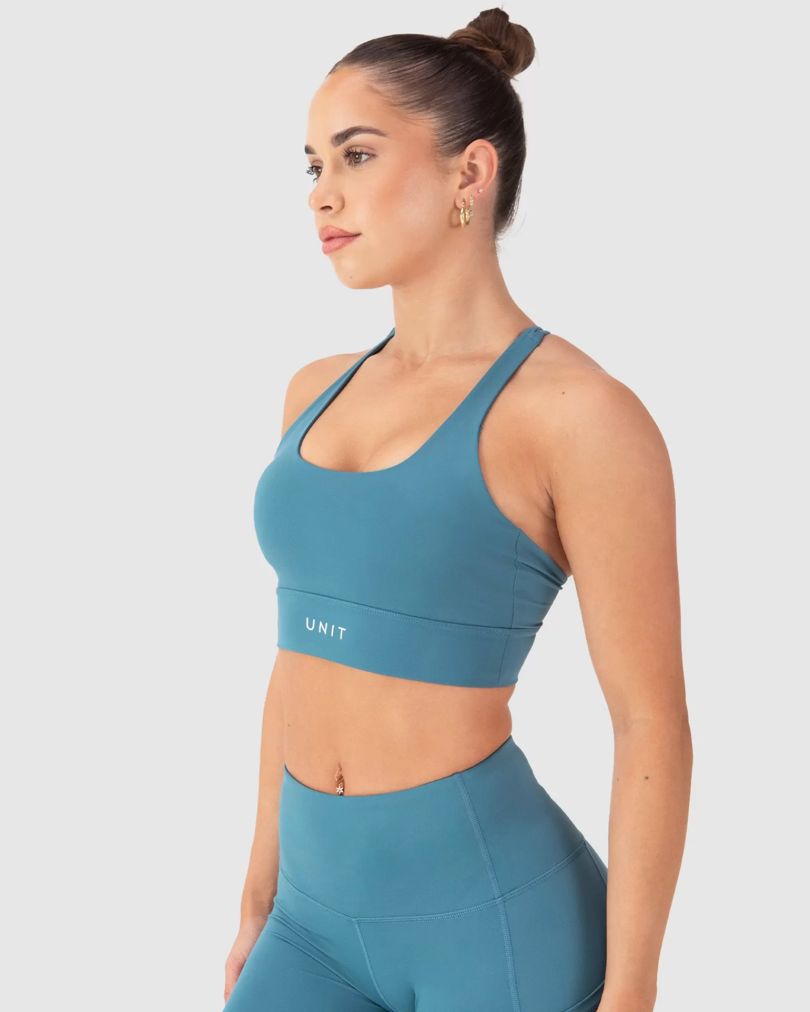 Unit Clothing UNIT Energy Ladies Sports Bra JADE BLUE Store