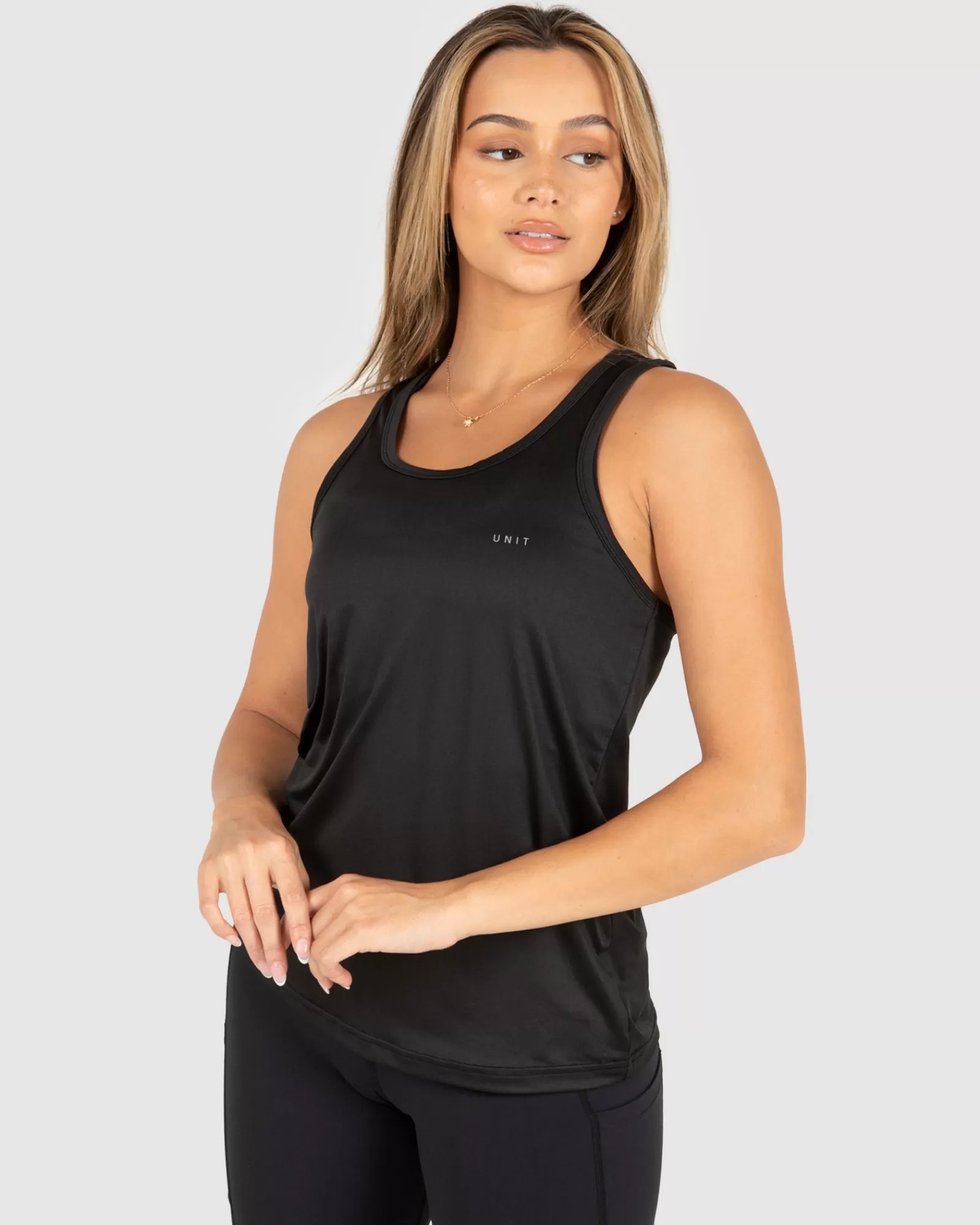 Unit Clothing UNIT Ladies Pro Flex Performance Singlet BLACK Flash Sale