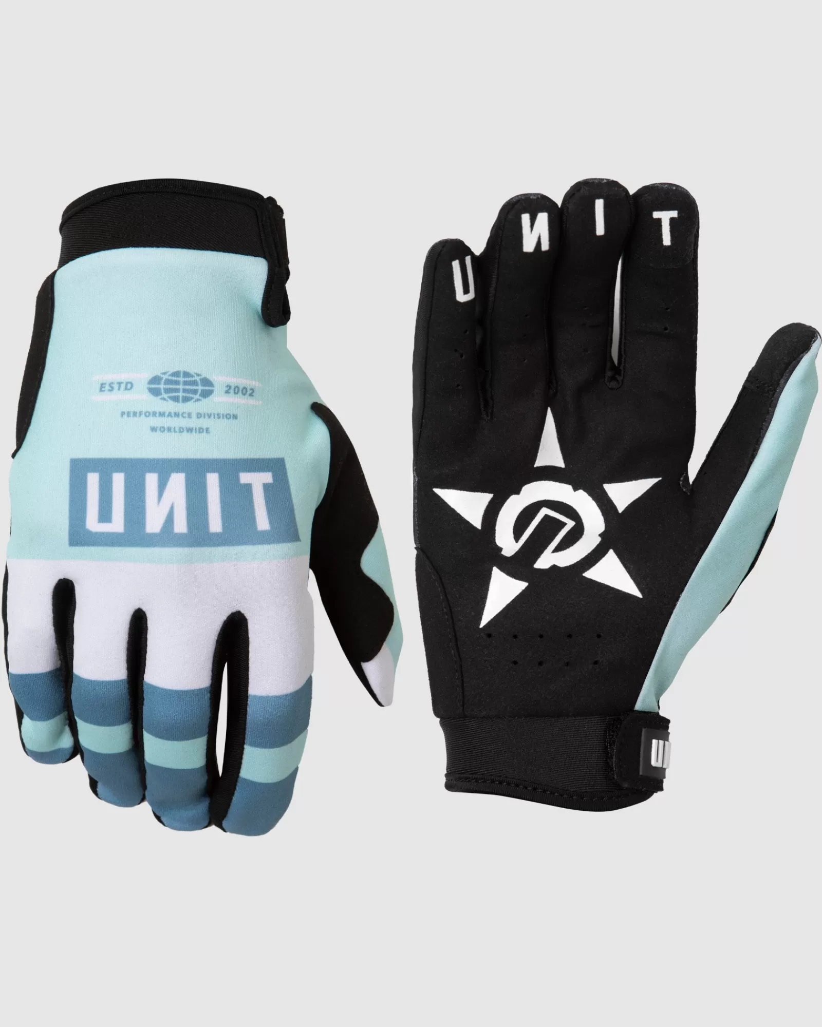 Unit Clothing UNIT Lagoon Mens Riding Gloves AQUA Best Sale