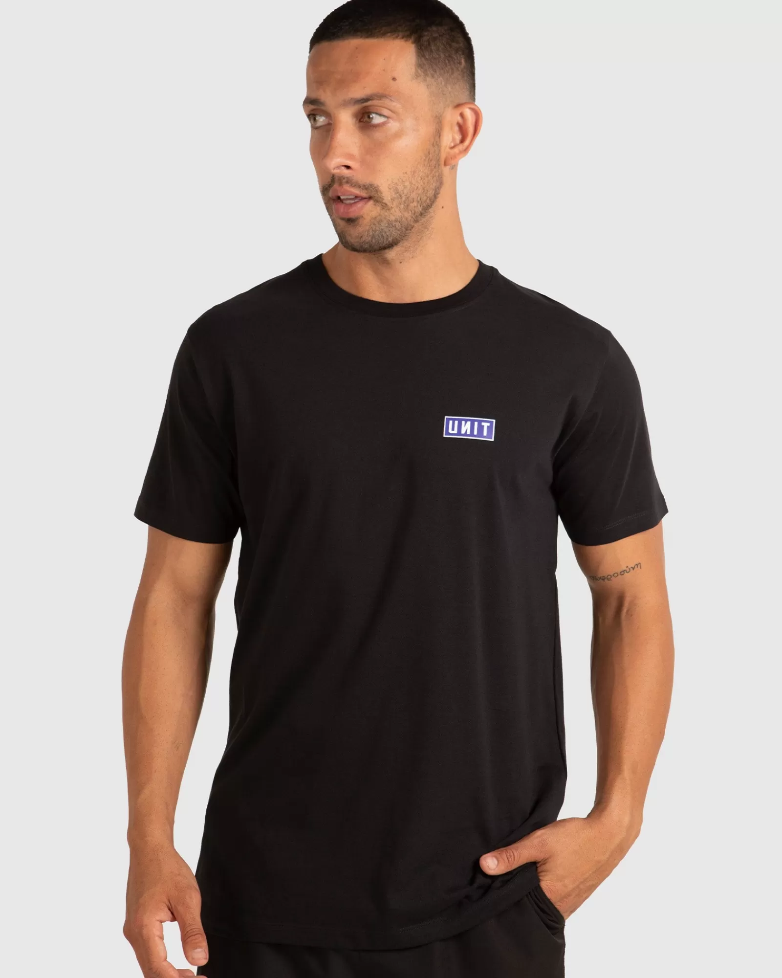 Unit Clothing UNIT Last Lap Mens T-Shirt BLACK Hot