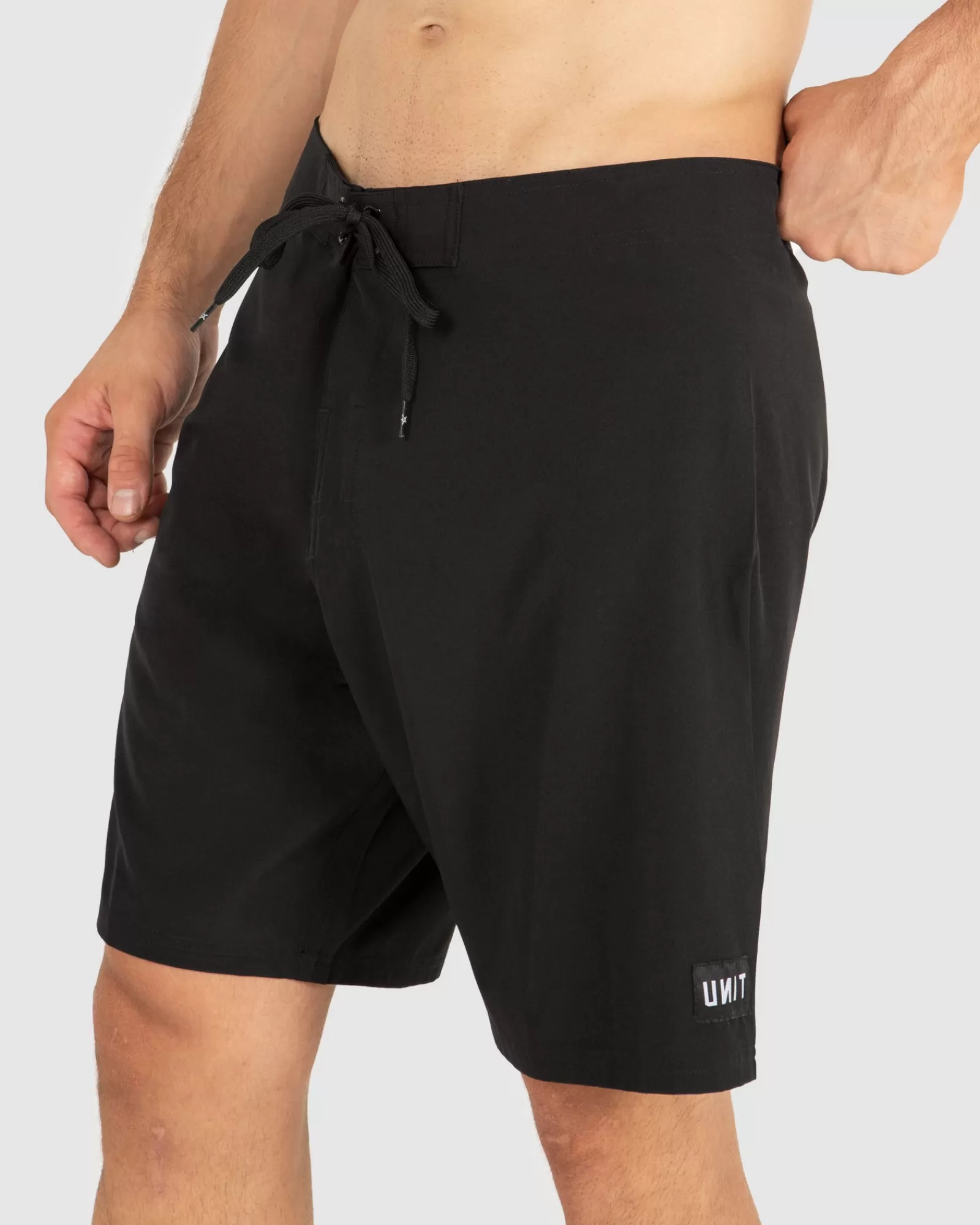 Unit Clothing UNIT Mens Ace Boardshorts BLACK Discount