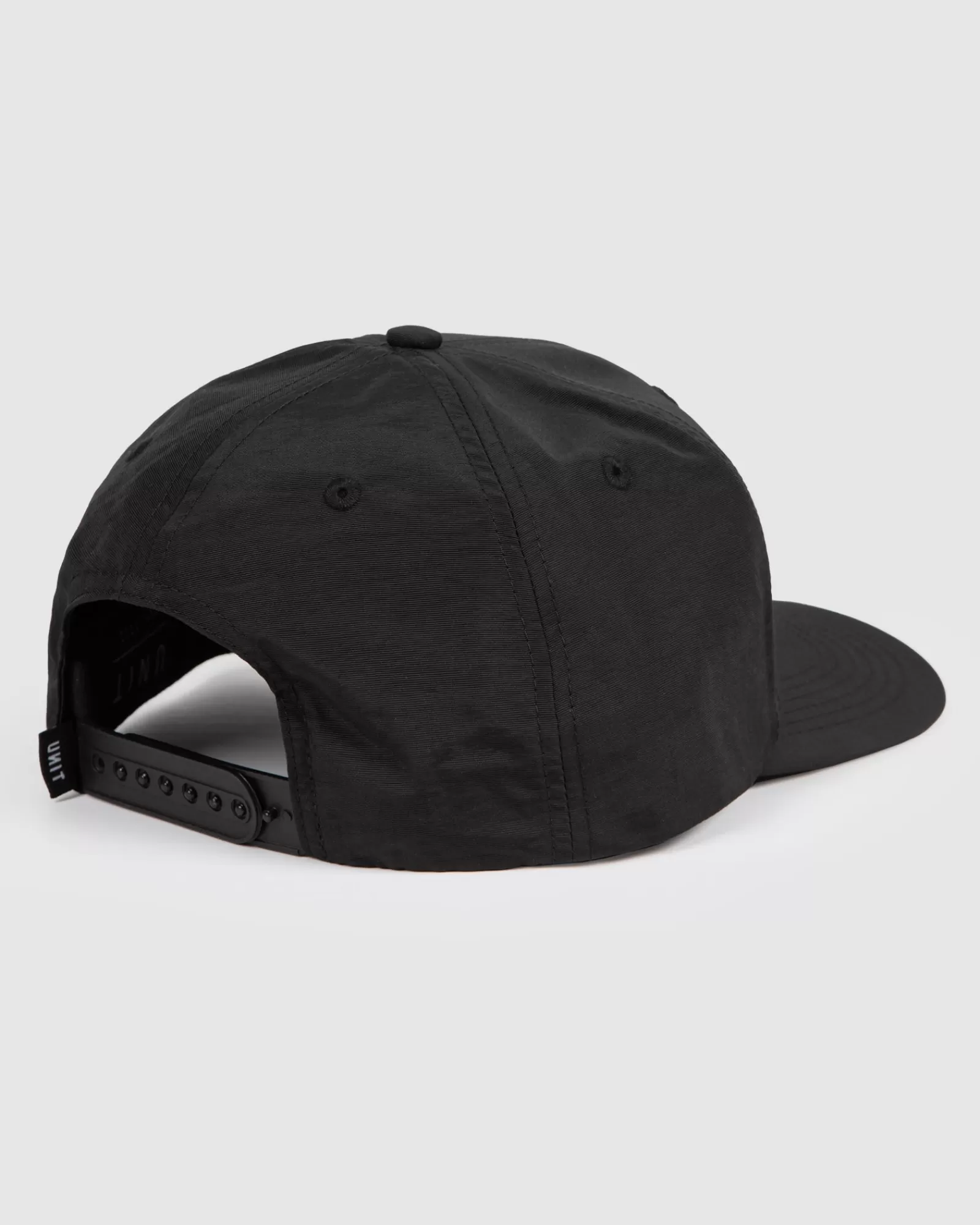 Unit Clothing UNIT Mens Base Headwear - Snapback Cap BLACK Flash Sale