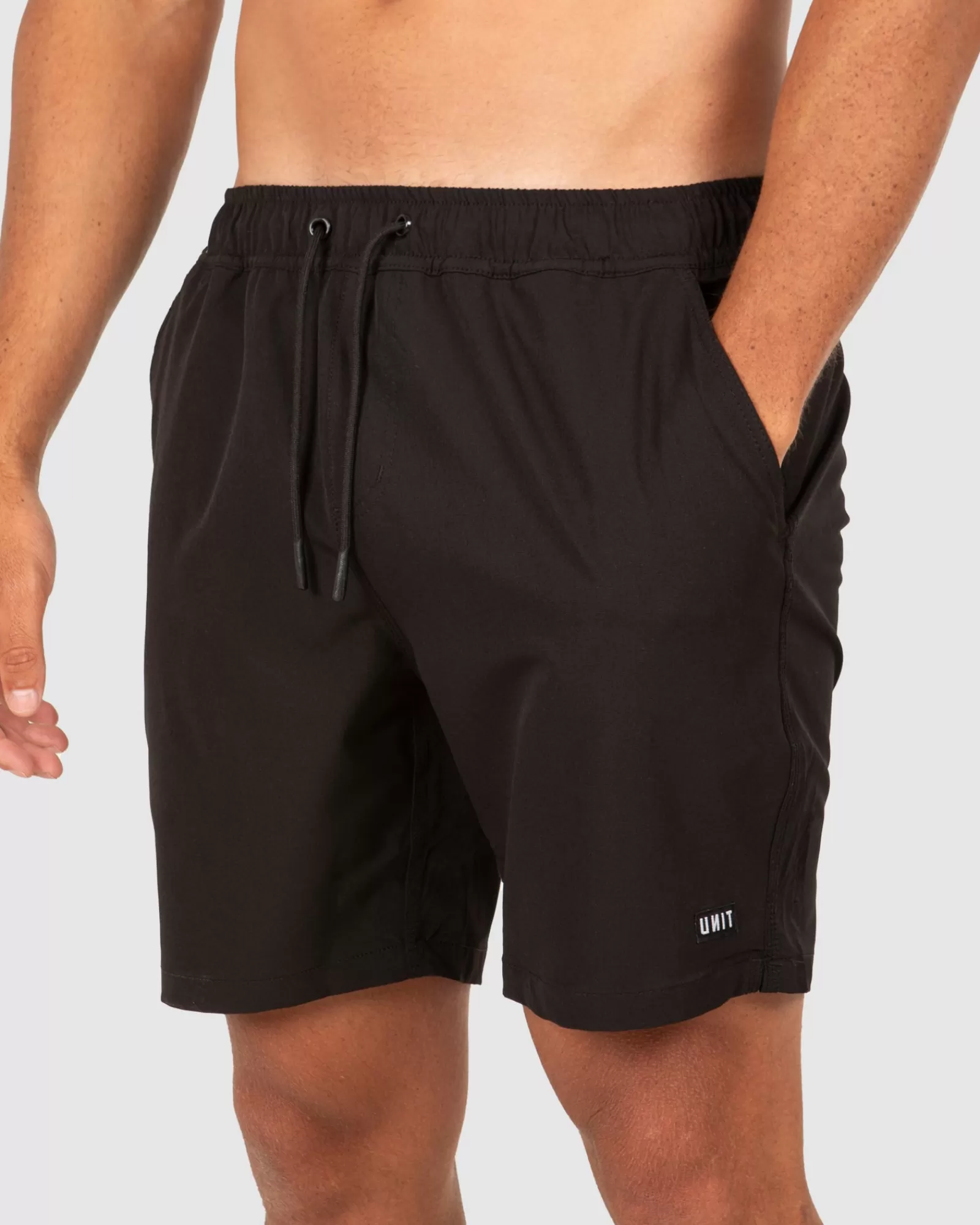 Unit Clothing UNIT Mens Block Elastic 16" Shorts Best Sale