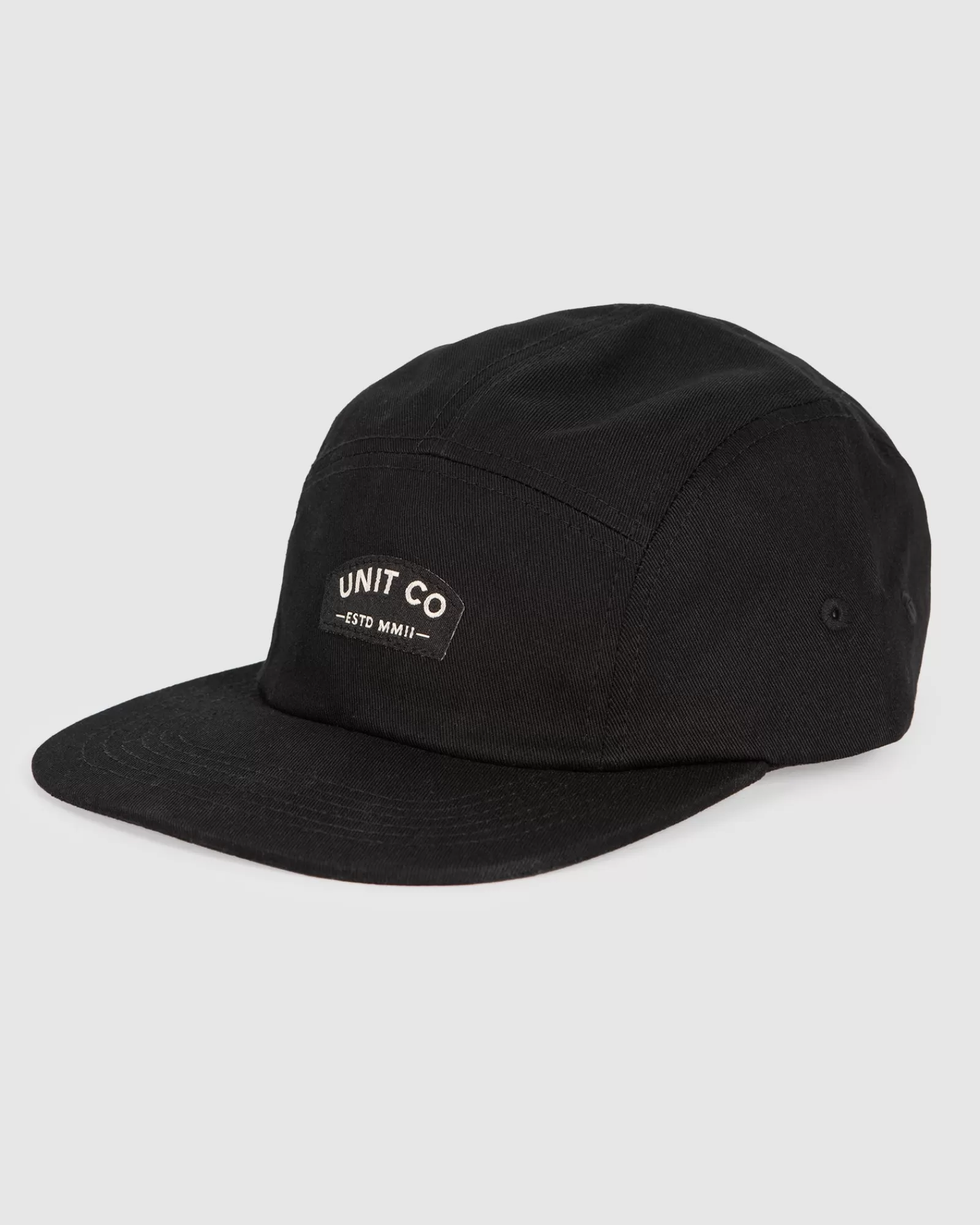 Unit Clothing UNIT Mens Monaco Strapback Cap BLACK Flash Sale