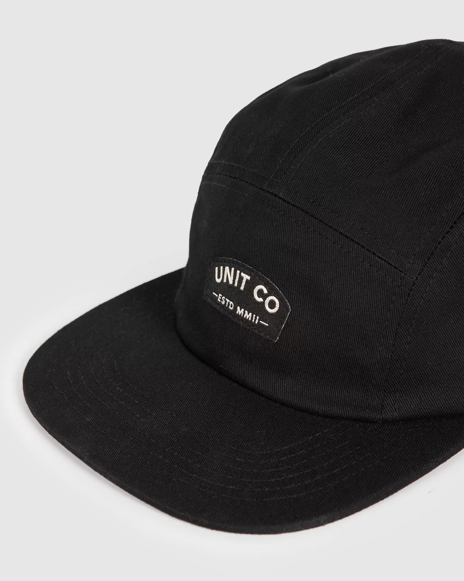 Unit Clothing UNIT Mens Monaco Strapback Cap BLACK Flash Sale