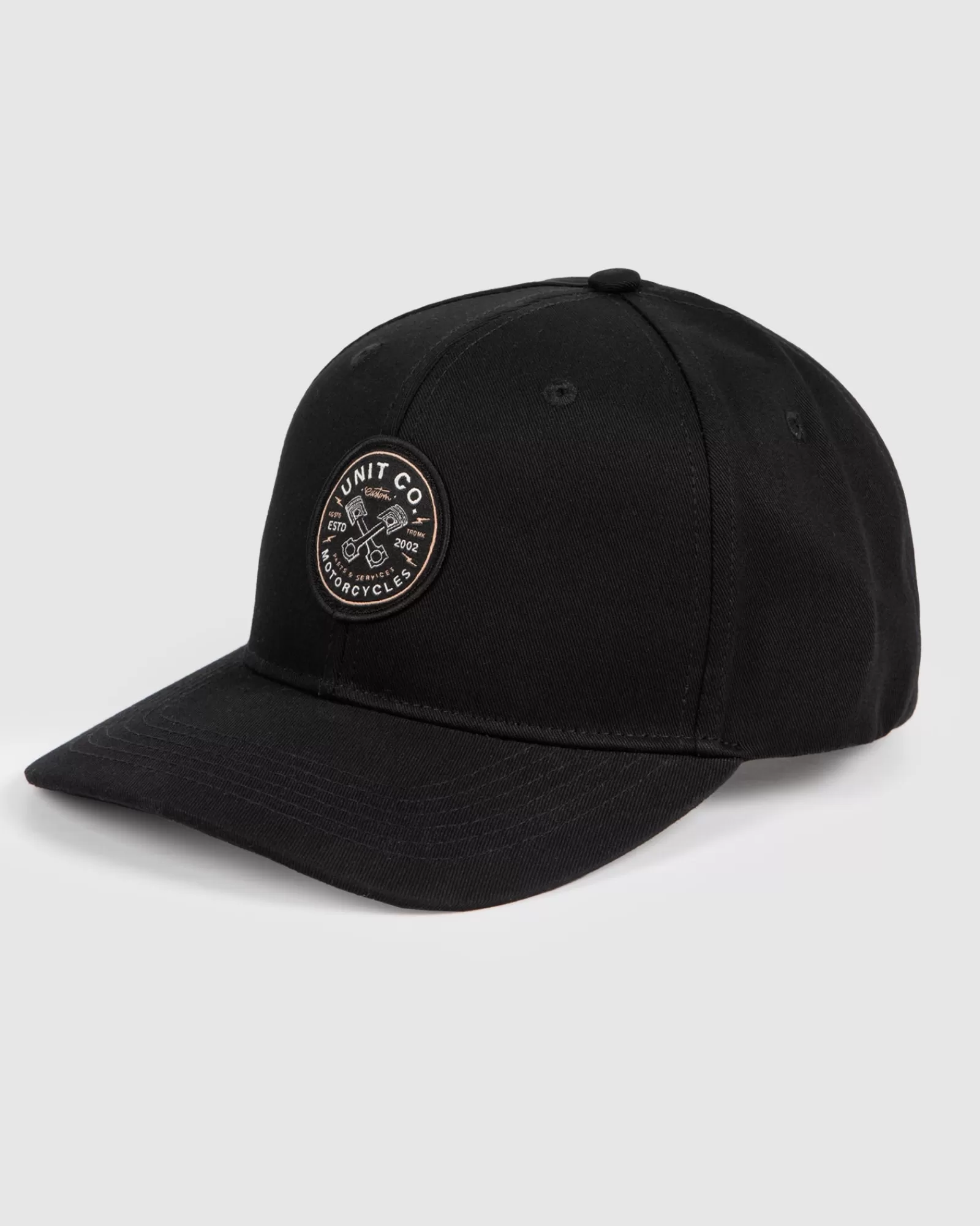 Unit Clothing UNIT Mens Parts & Services Headwear - Snapback Cap BLACK Store