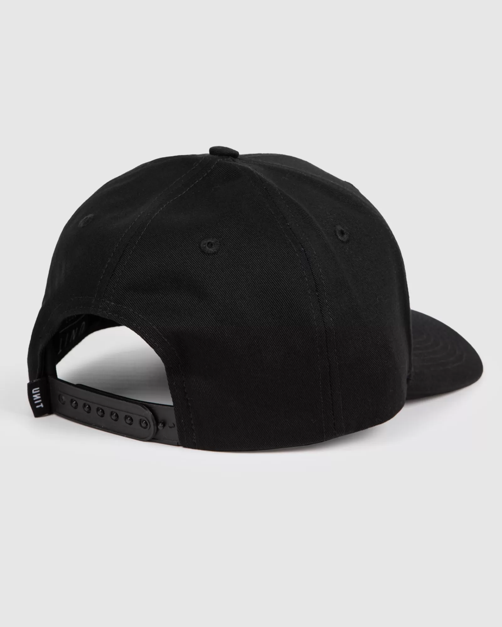 Unit Clothing UNIT Mens Parts & Services Headwear - Snapback Cap BLACK Store