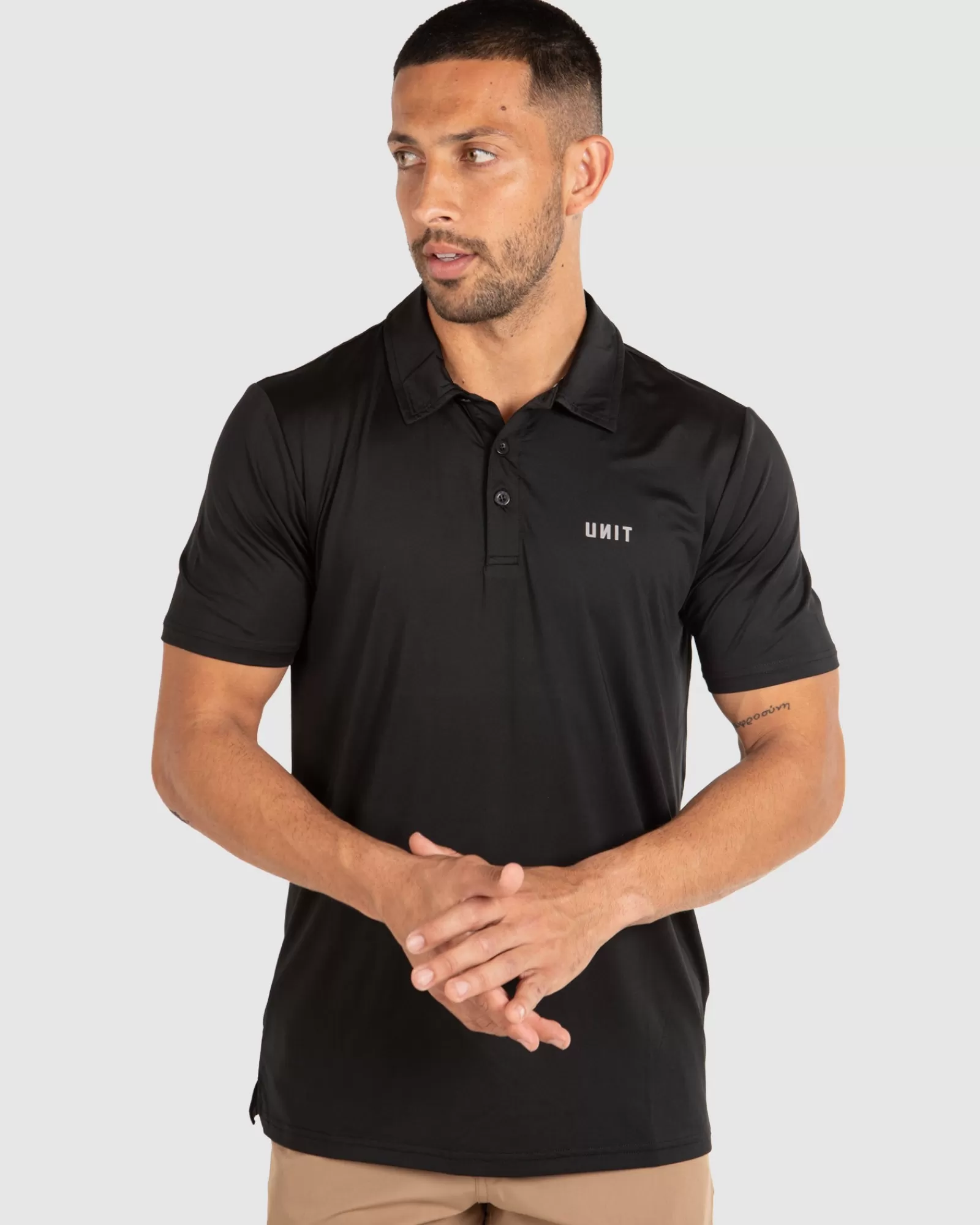 Unit Clothing UNIT Mens Pro Flex Polo Hot