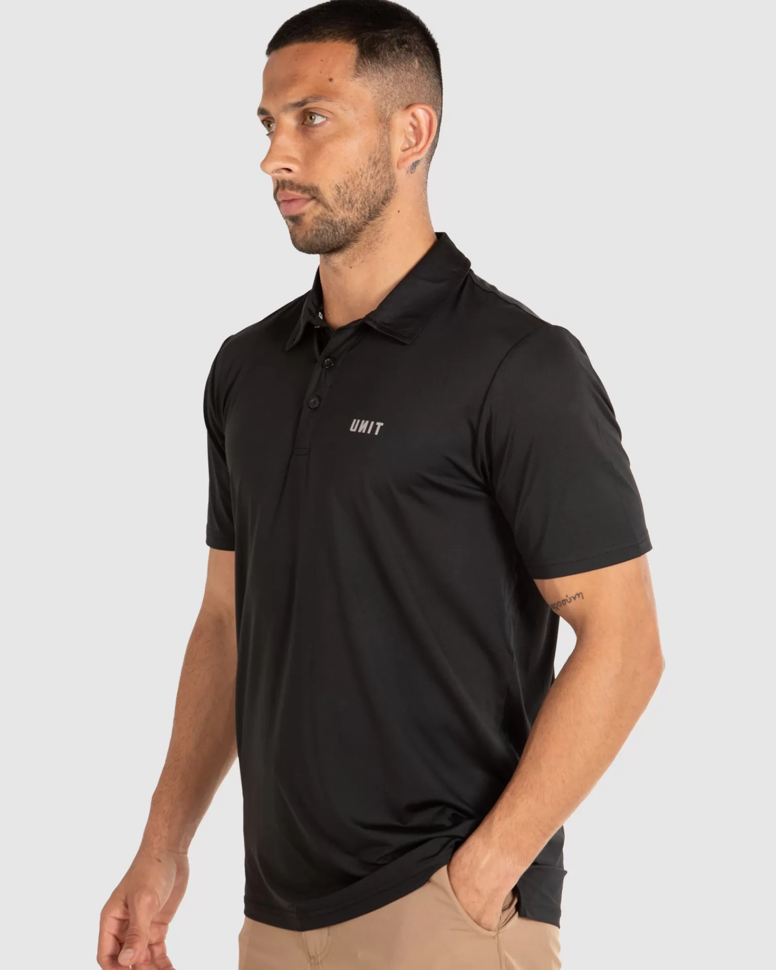 Unit Clothing UNIT Mens Pro Flex Polo Hot