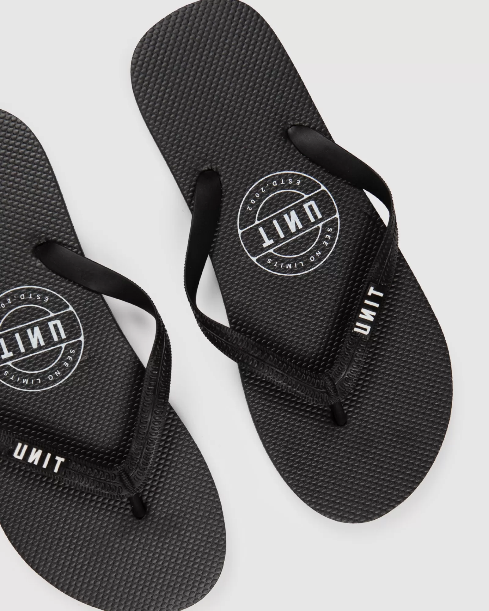 Unit Clothing UNIT Mens Stamp Flip Flops Clearance