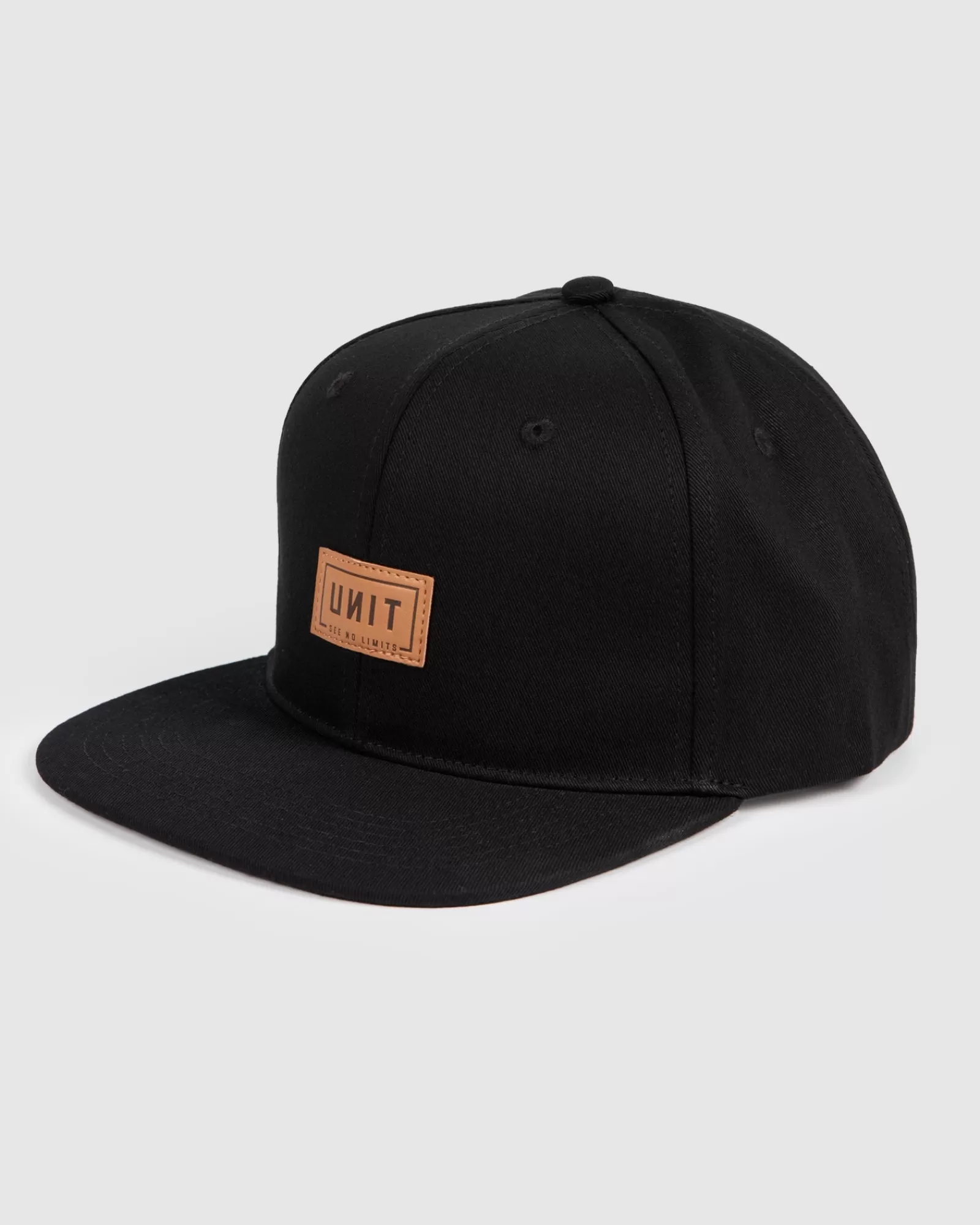 Unit Clothing UNIT Mens Trade Headwear - Snapback Cap BLACK Best