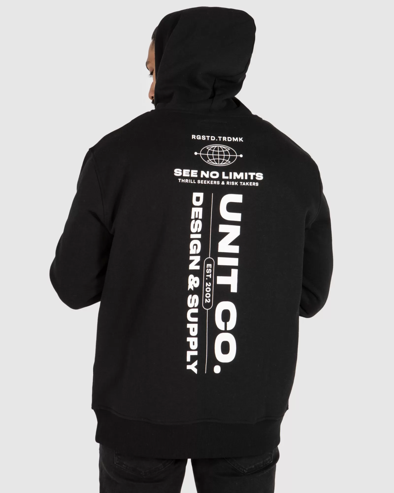 Unit Clothing UNIT Mens Worldwide Pull Over Hoodie Online