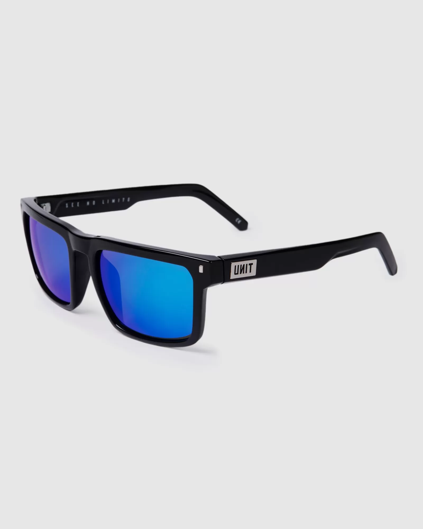 Unit Clothing UNIT Primer Sunglasses - Polarised BLACK BLUE Store