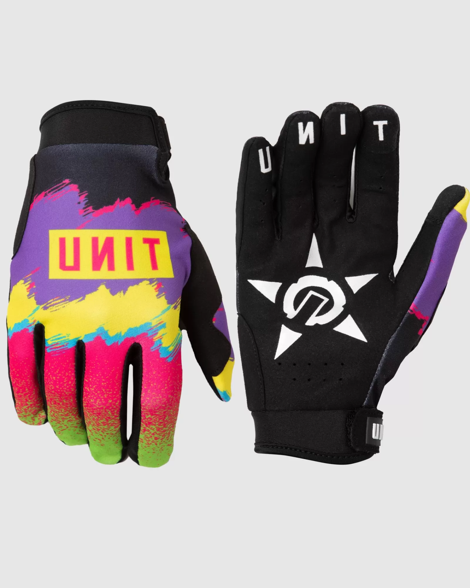 Unit Clothing UNIT Rage Mens Riding Gloves MULTI Best Sale