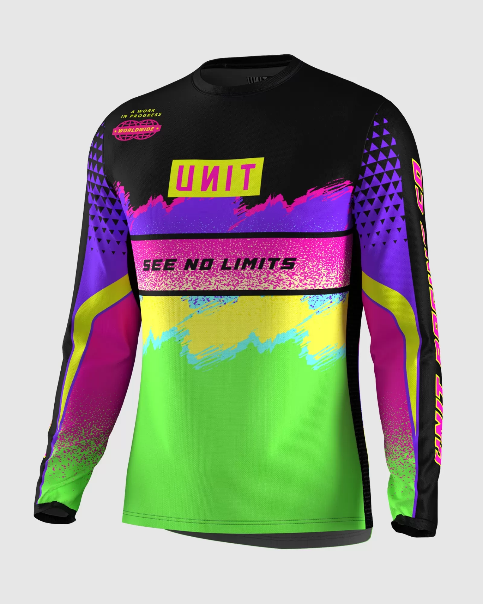 Unit Clothing UNIT RAGE MENS RIDING JERSEY MULTI Store