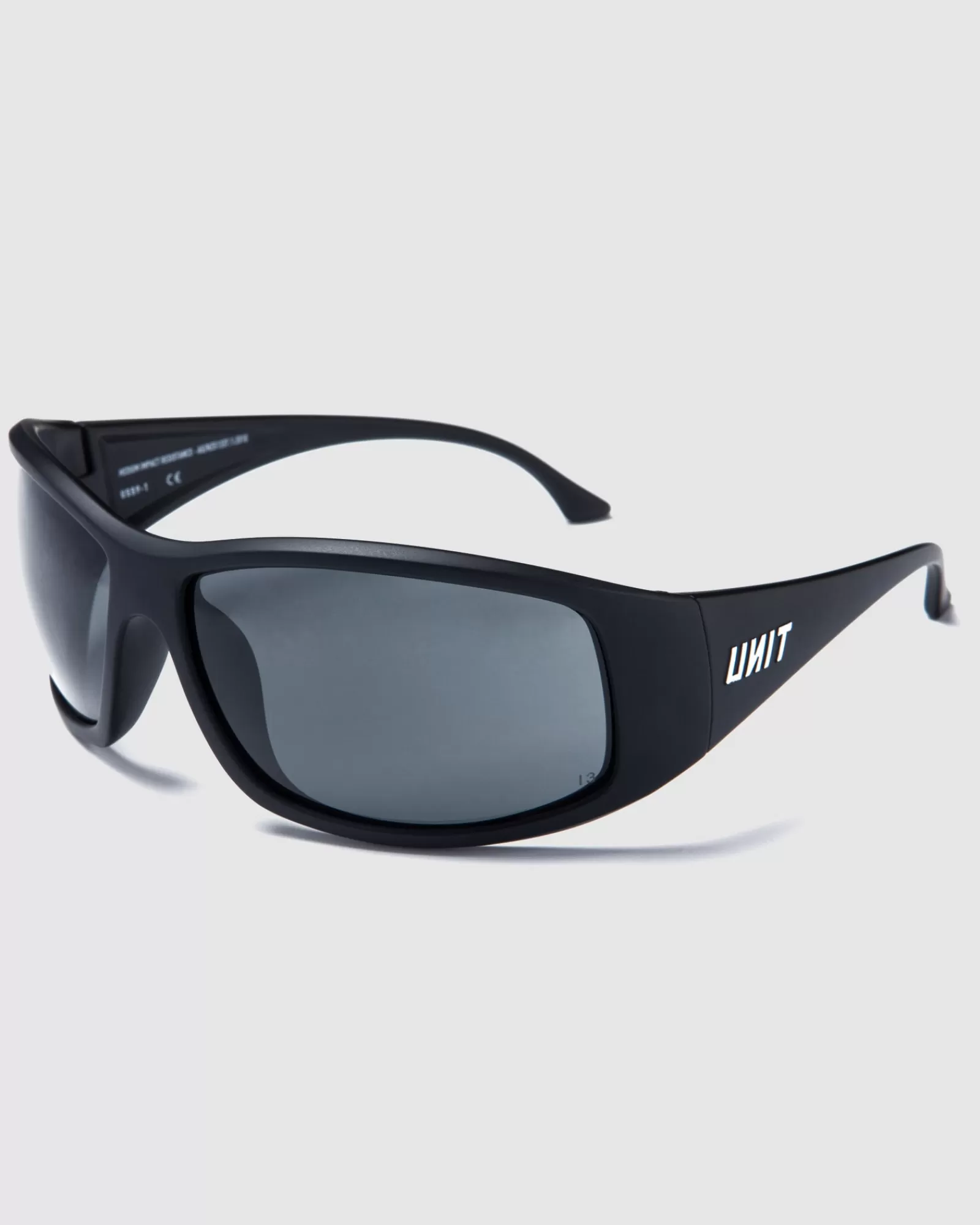 Unit Clothing UNIT Strike - Medium Impact Safety Sunglasses - BLACK Best Sale