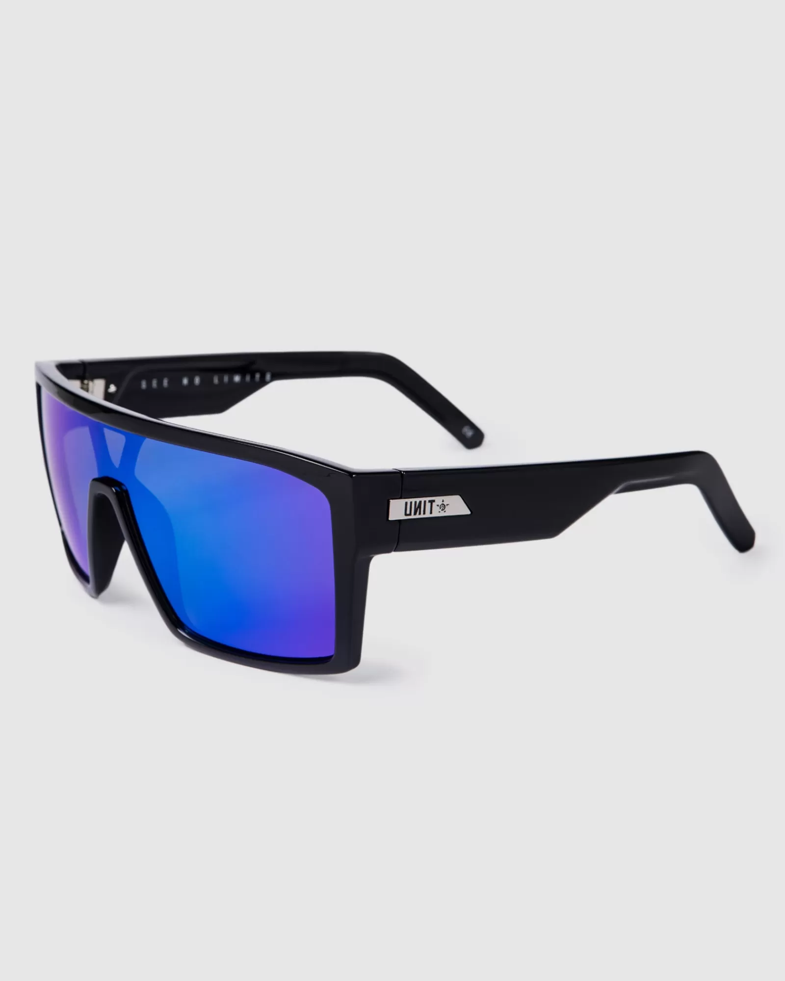 Unit Clothing UNIT Sunglasses Command - Polarised BLACK BLUE New