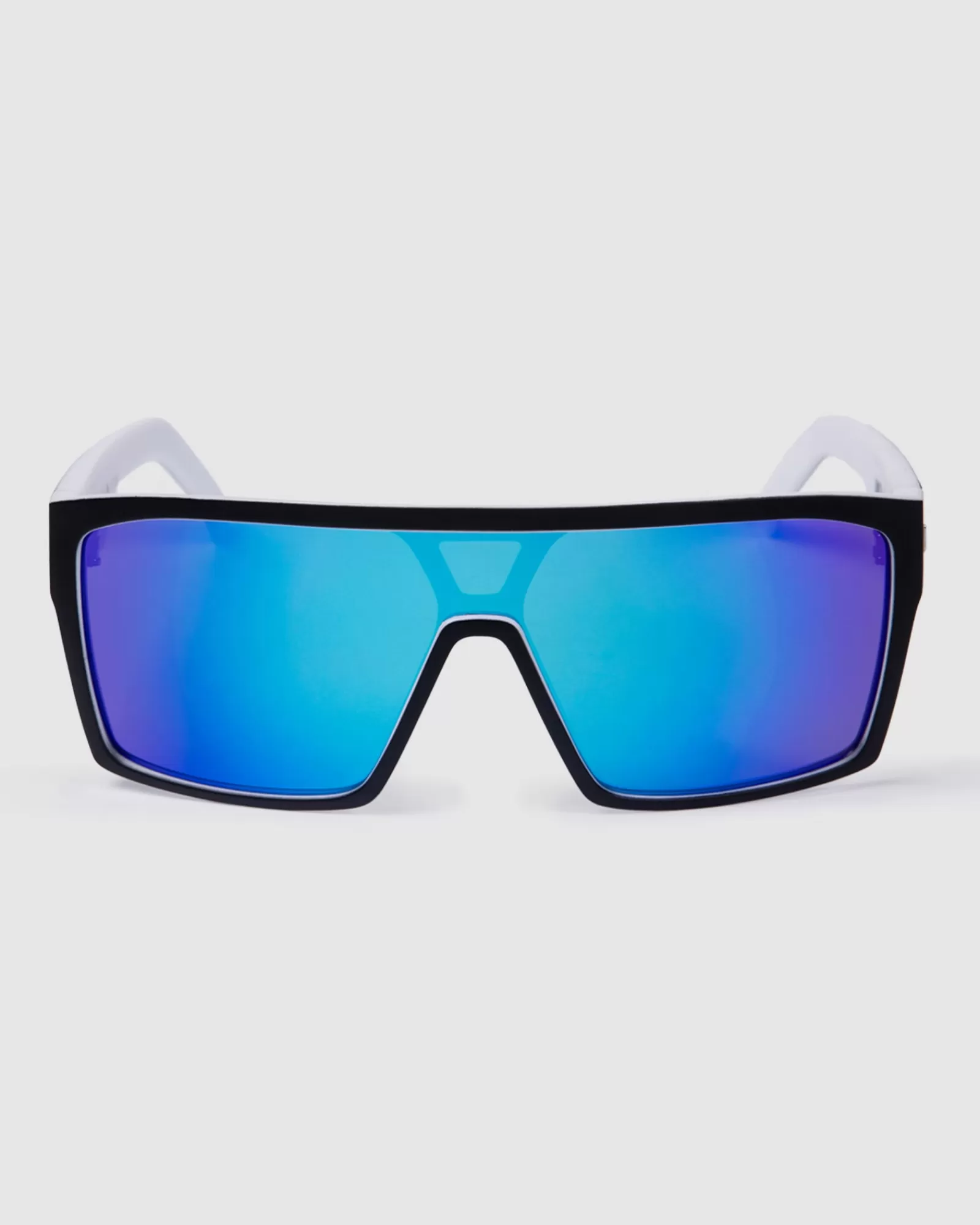 Unit Clothing UNIT Sunglasses Command - Matte Black White Polarised MB WHITE Online