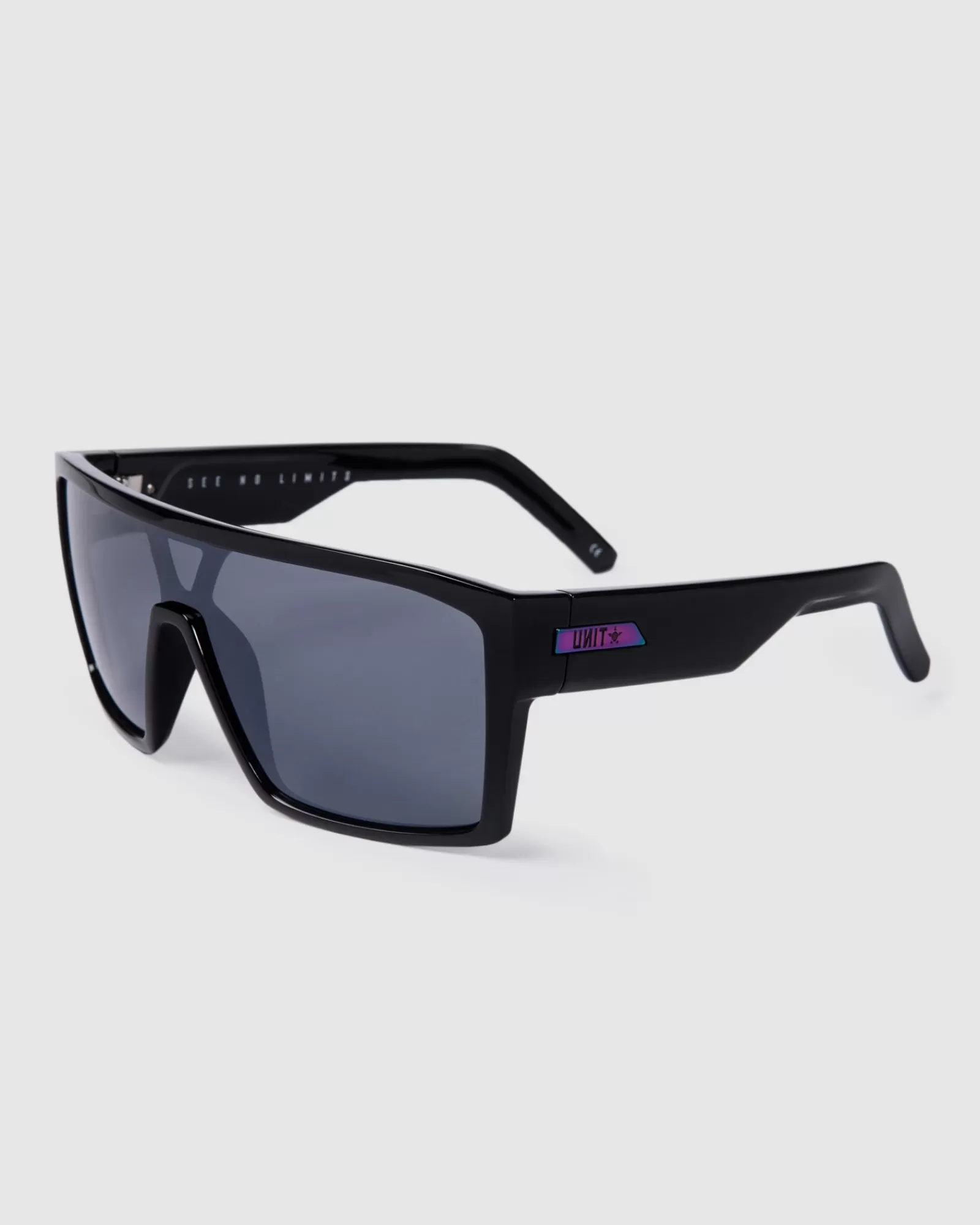 Unit Clothing UNIT Sunglasses Command - Black Gloss Polarised GB OXIDIZED Clearance