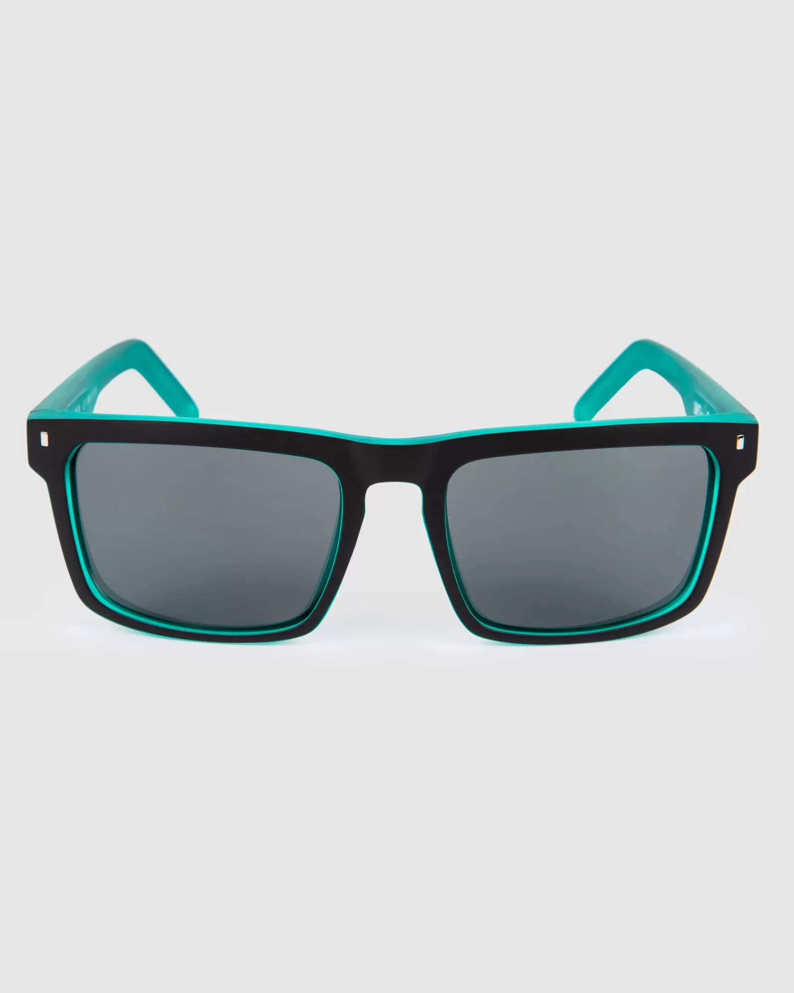 Unit Clothing UNIT Sunglasses Primer - Matte Black Teal Polarised MB TEAL Hot