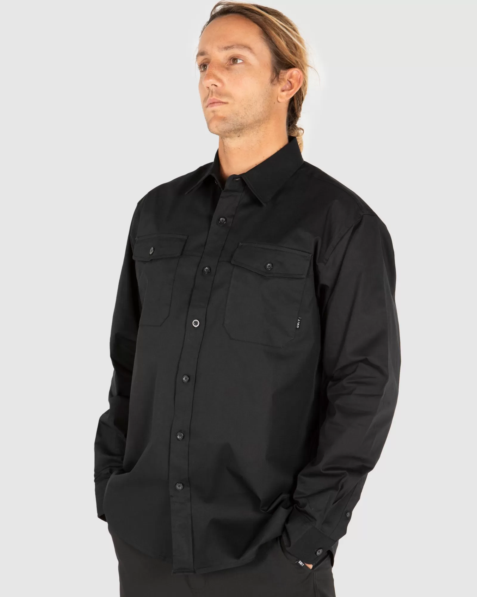 Unit Clothing UNIT Task Long Sleeve Work Shirt Fashion