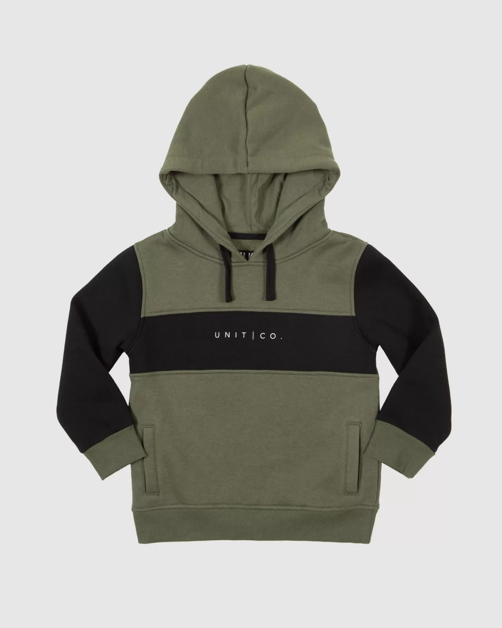 Unit Clothing UNIT Trestle Kids Pullover Hoodie MILITARY Clearance