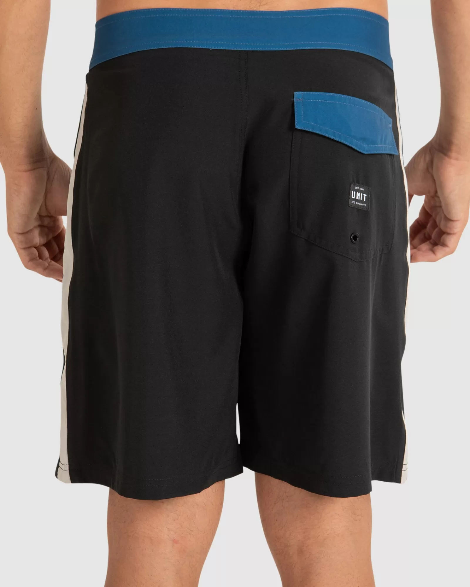 Unit Clothing UNIT Vault Mens 19" Boardshorts BLACK Shop